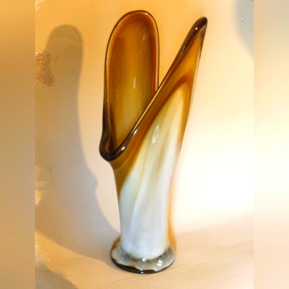Mid-century modern swung vase one of a kind beautiful